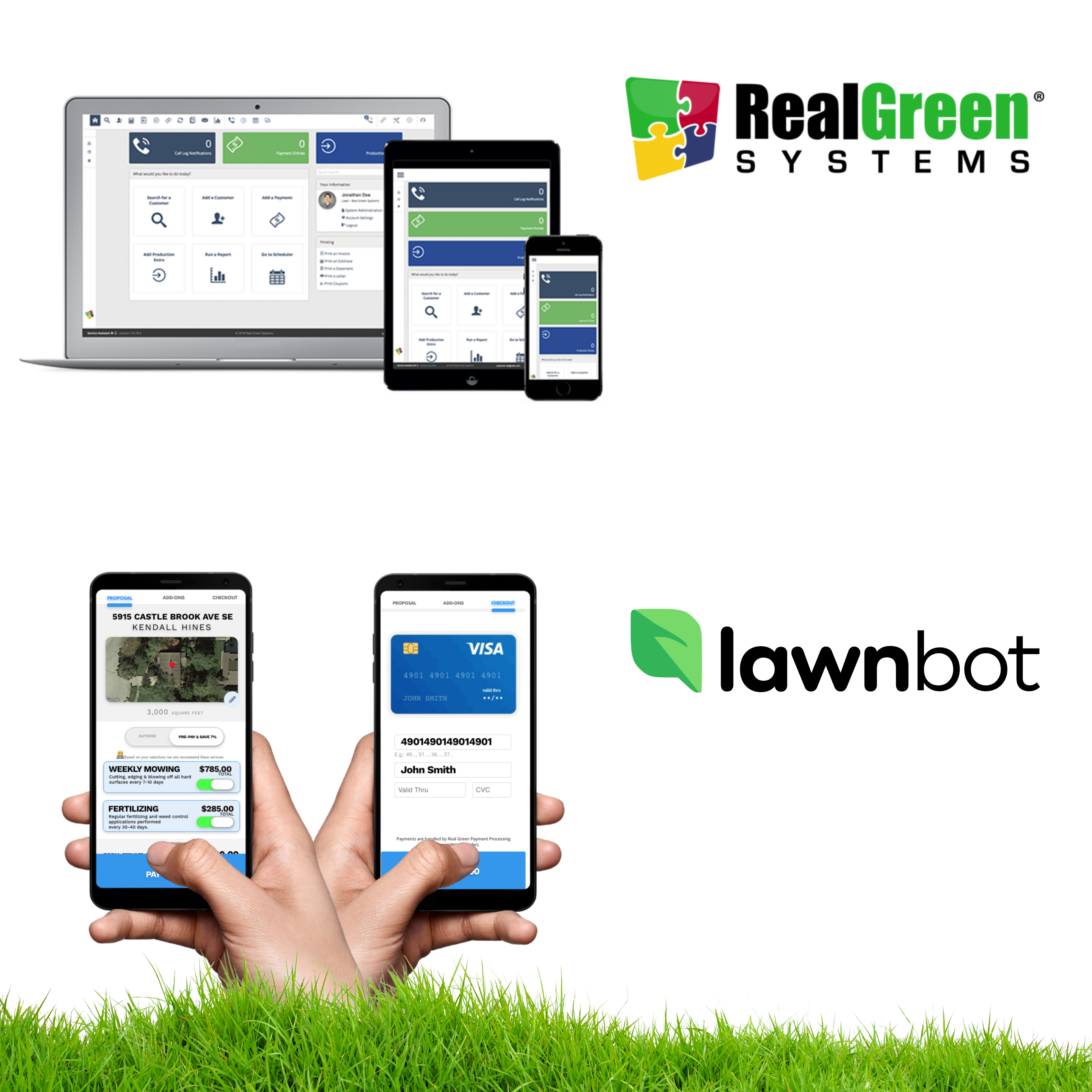 Real Green & Lawnbot Partner